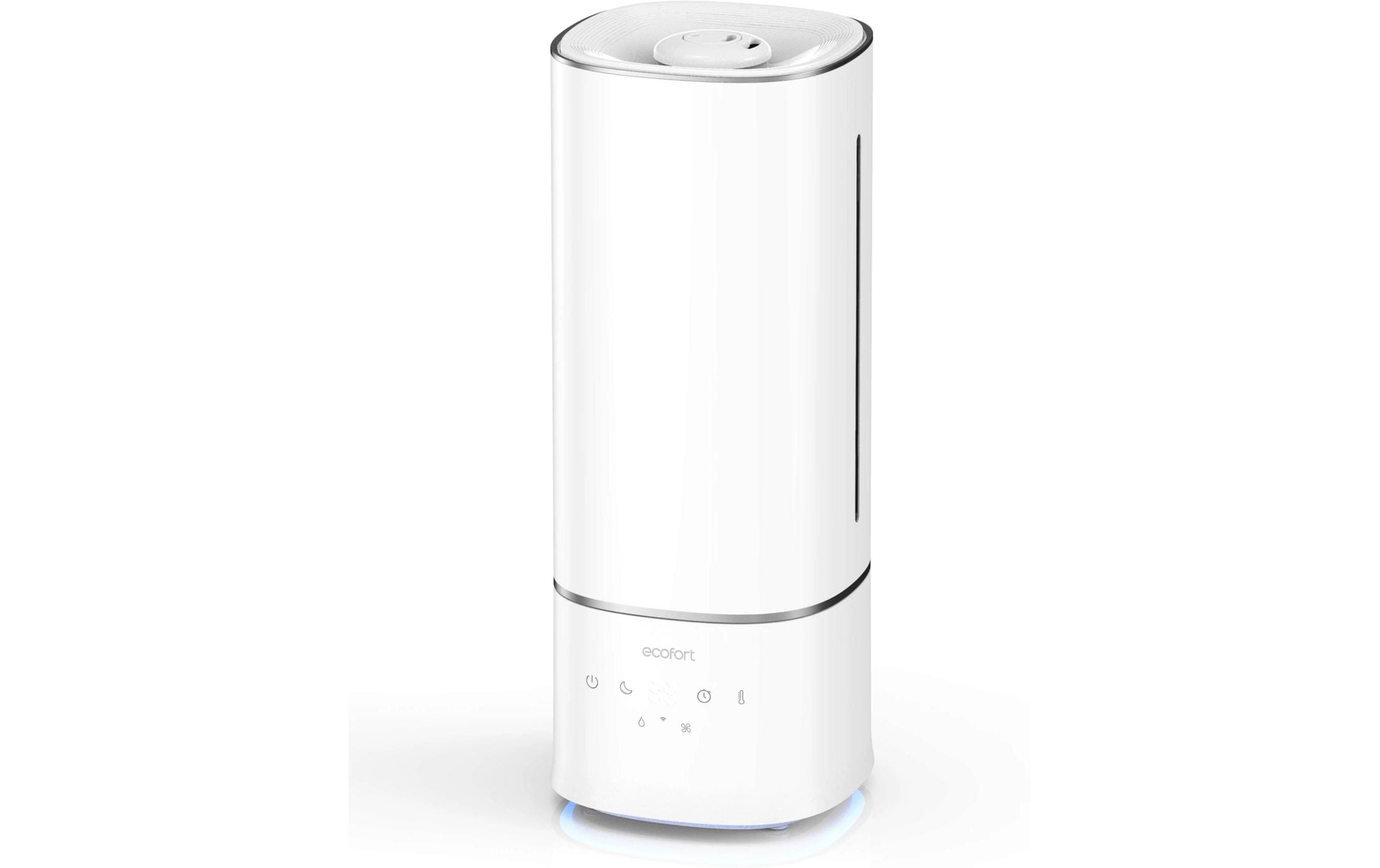 Ecofort ecoQ HumidAir U400 – weisser Ultraschall-Luftbefeuchter für Räume bis 55 m²