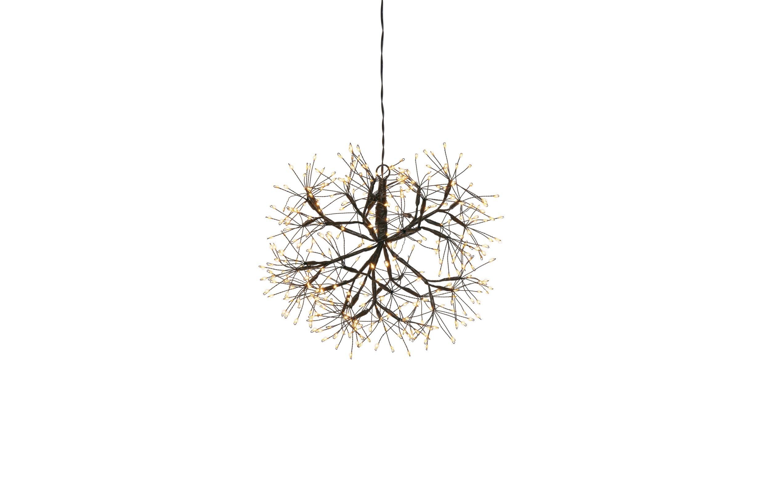 STT Dekolicht Flower Starburst 30 cm, Schwarz