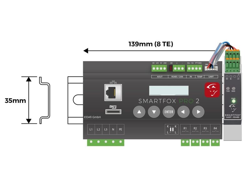 SMARTFOX UART / RS485 Converter