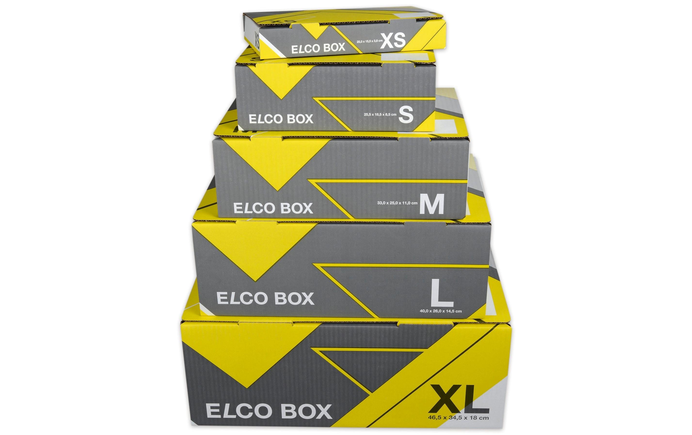 ELCO Versandkarton Mail-Pack L 40 x 26 x 14.5 cm – Versandkarton von ELCO