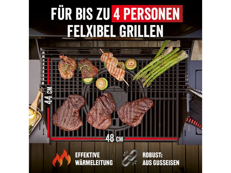 LANDMANN Grilltrostsystem