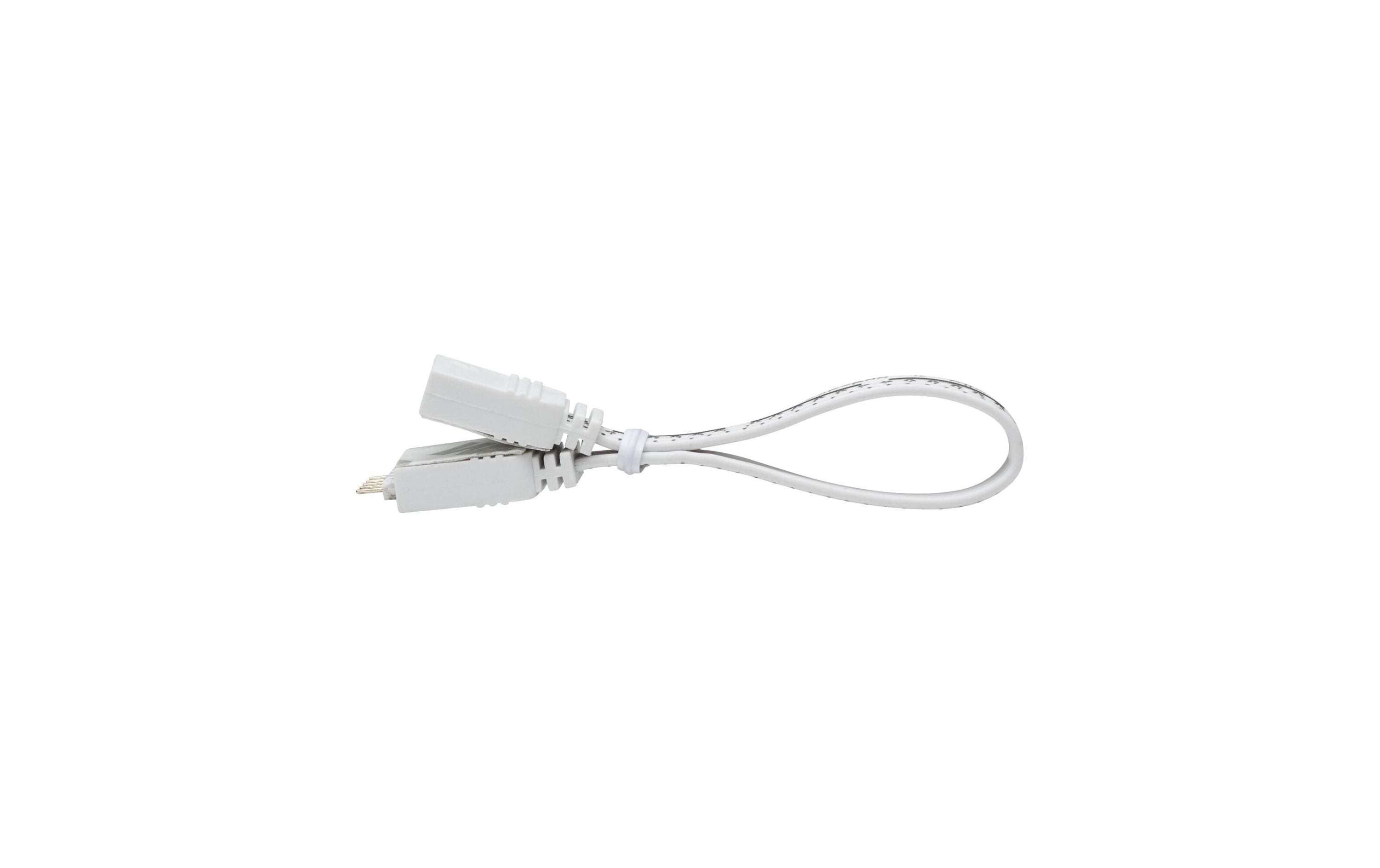 Paulmann Verbindungskabel MaxLED 10 cm, Weiss – Verbindungskabel von Paulmann