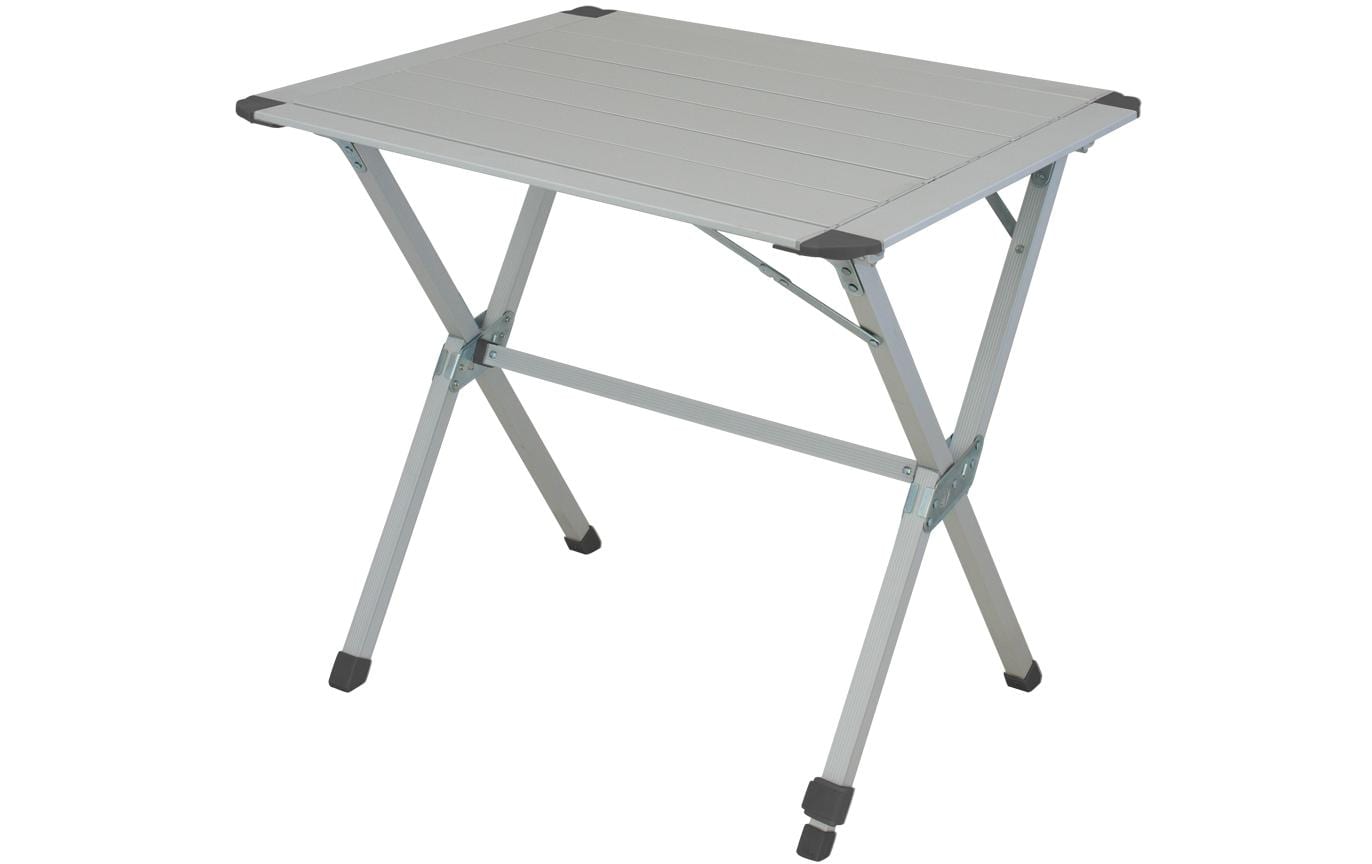 St. Pierre M – Eurotrail Campingtisch 110 × 70 cm, Platte aus Aluminium-Lamellen