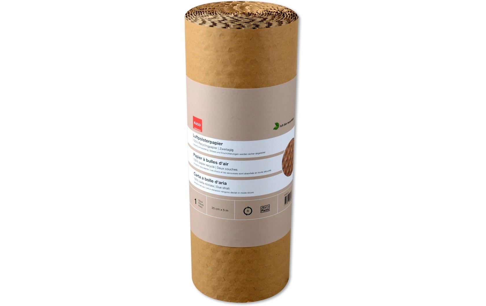 ELCO Luftpolsterpapier 35 cm x 5 m, 1 Rolle – Versandzubehör von ELCO