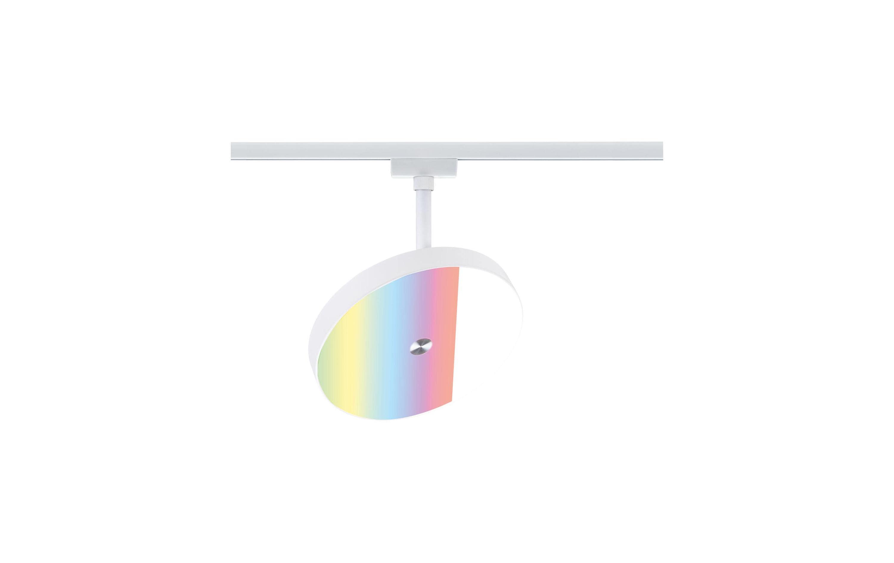 Paulmann URail LED Spot Hildor RGBW Zigbee, 7.5W, signalweiss – Smarter Schienenspot für Paulmann URail von Paulmann