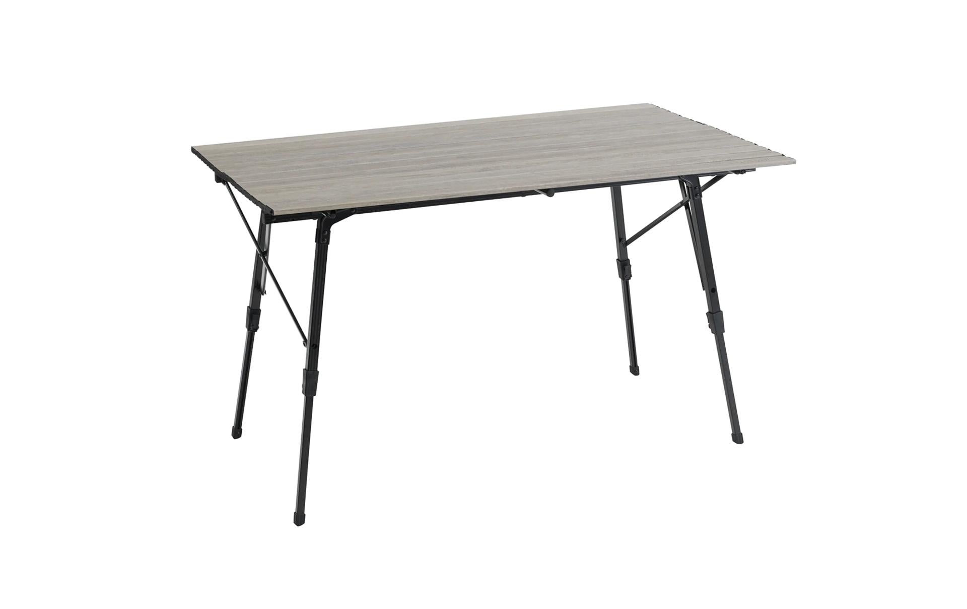 Canmore L – Outwell Campingtisch 70 × 120 cm, Platte aus Aluminium-Lamellen
