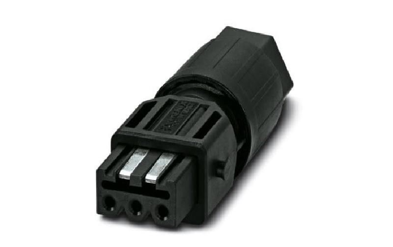 Phoenix Contact Storenstecker QPD STAK 3 L+PE, 1.5 mm², Schwarz