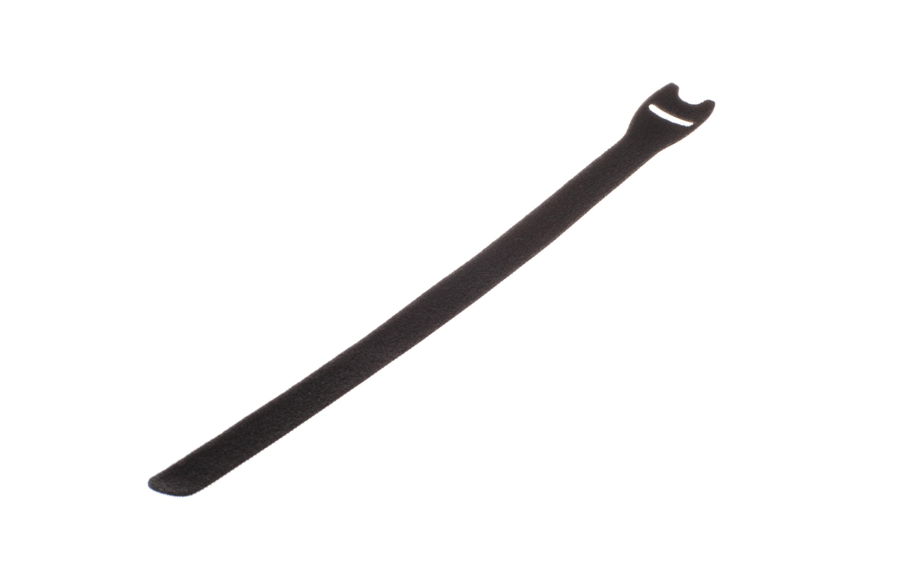 FASTECH Klettkabelbinder ETK-1-4 16 x 304 mm Schwarz, 10 Stück – Klettkabelbinder von FASTECH