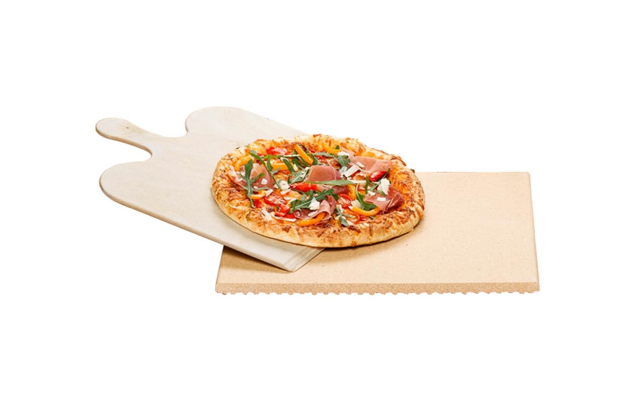 Rommelsbacher Pizzastein-Set PS 16 Eckig
