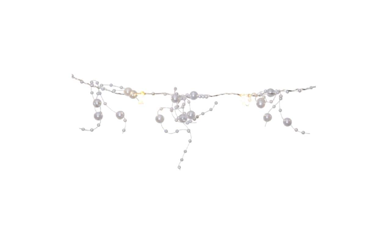 Star Trading LED-Lichterkette Dew Drop, 20 LED, 1.9 m, Indoor – Lichterkette batteriebetrieben von Star Trading