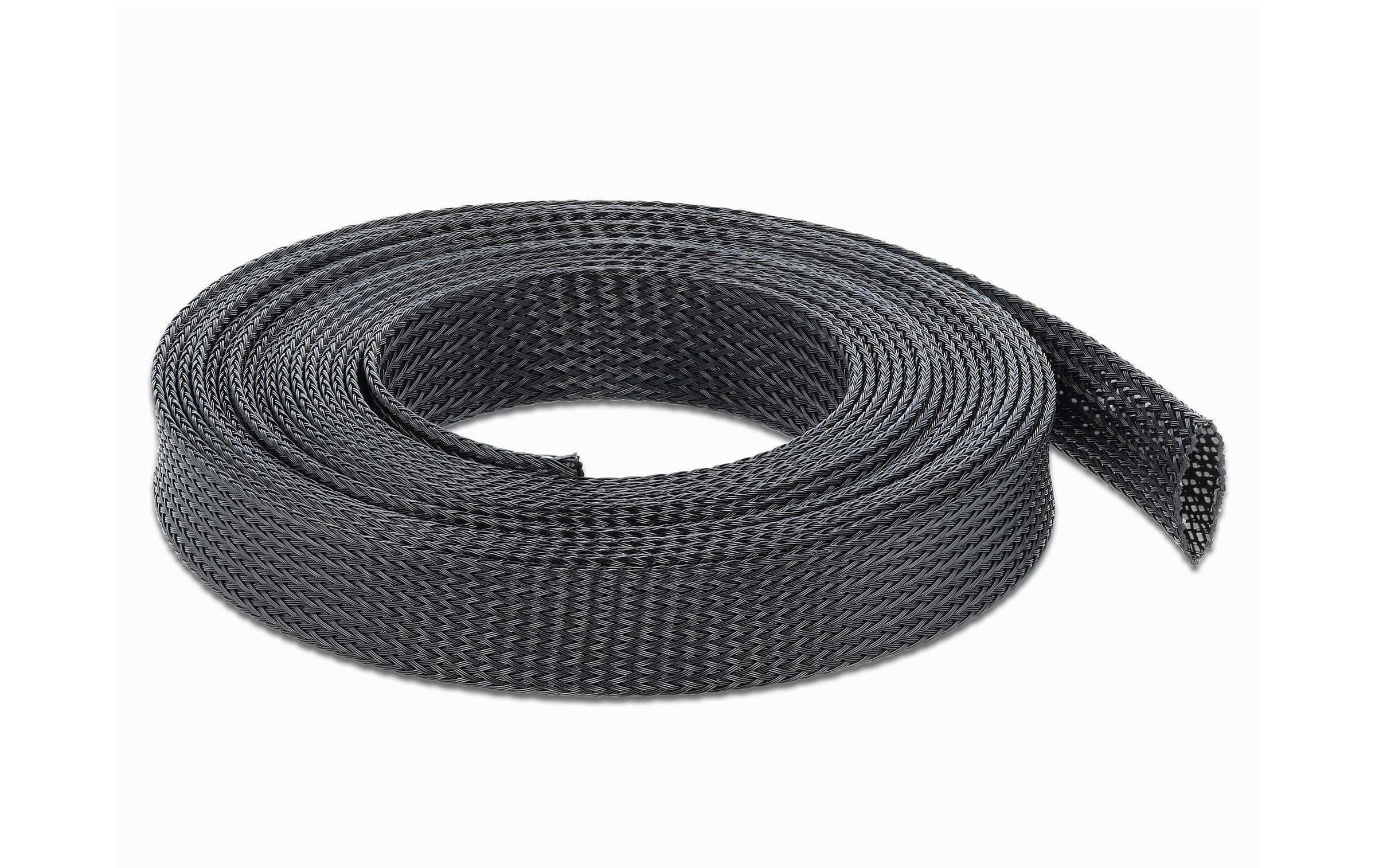 Delock Kabelschlauch 5m x 19 mm Schwarz – Kabelschlauch von Delock