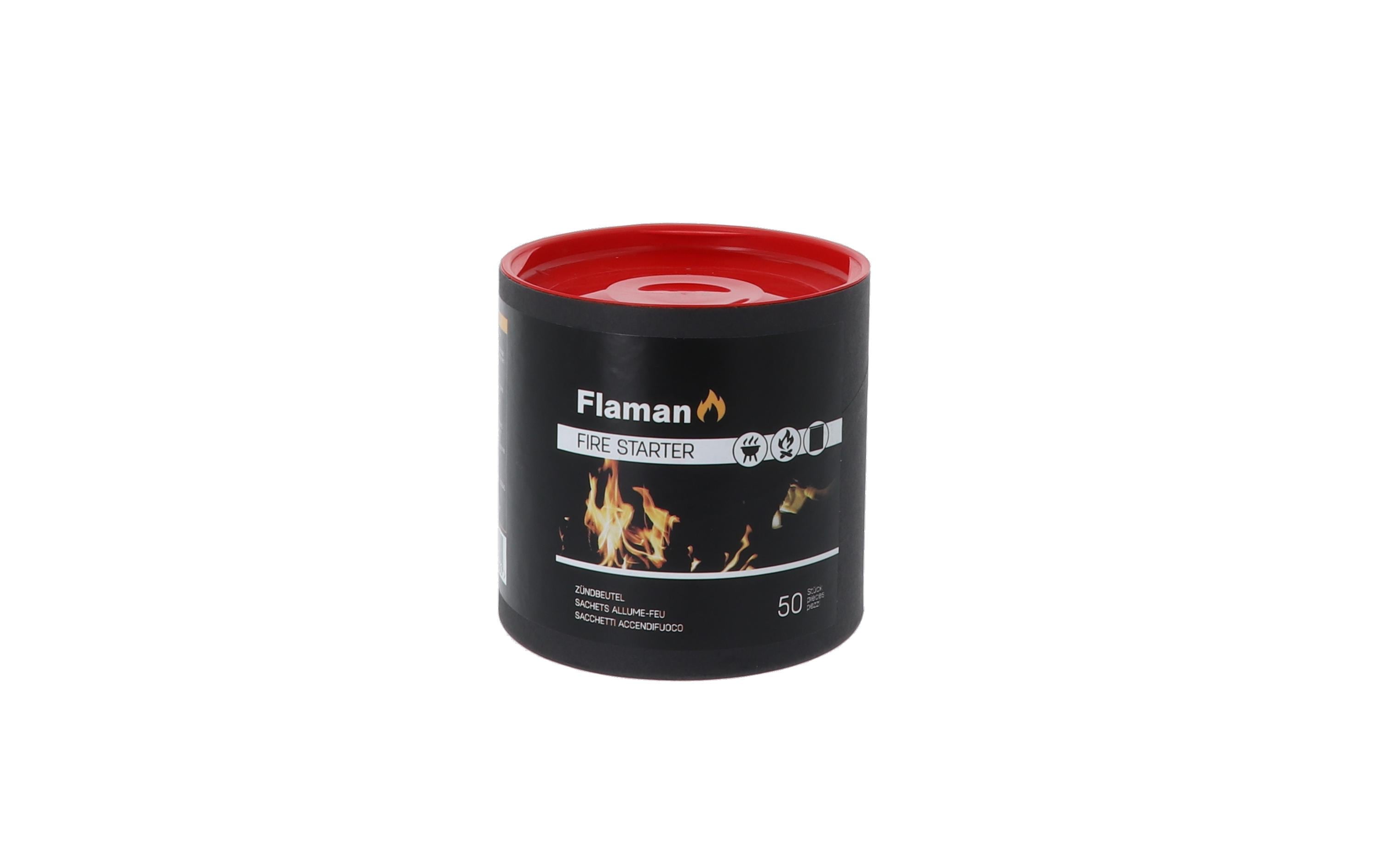 Flaman Grillanzünder Fire Starter, 50 Stück