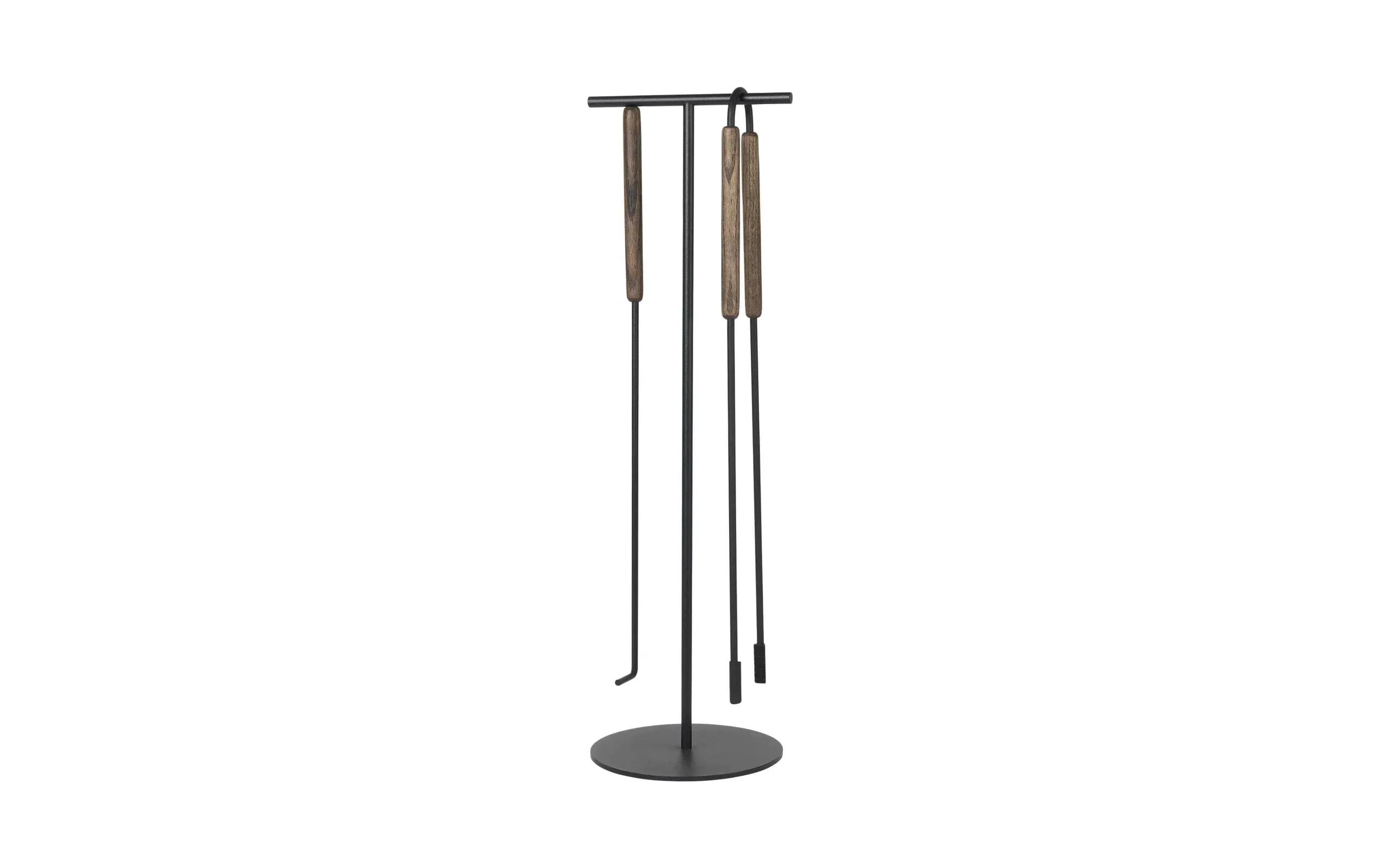 Blomus Ashi 3-teilig Stahl Eiche Braun