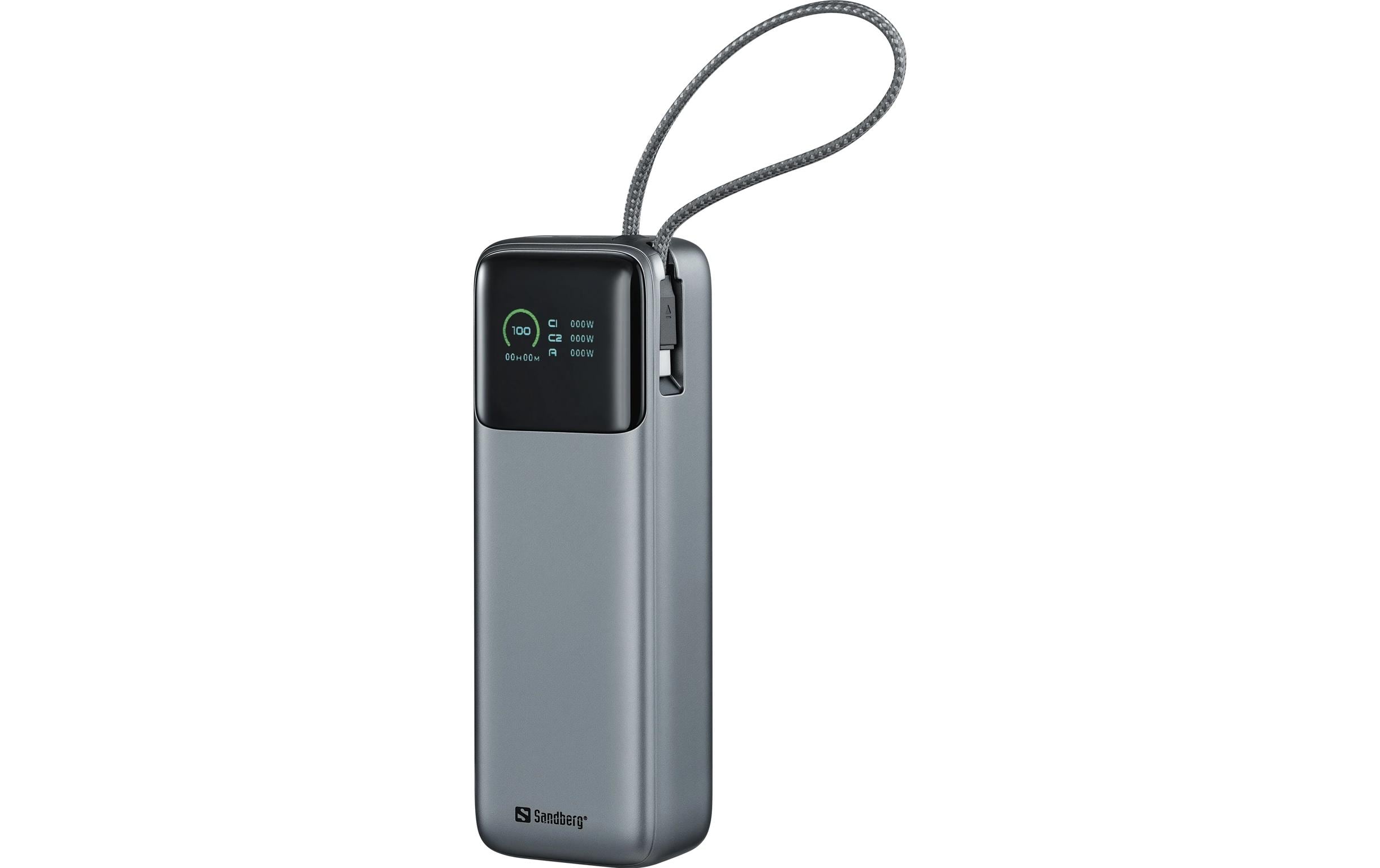 Sandberg Powerbank All-in1 Grau 20000 mAh
