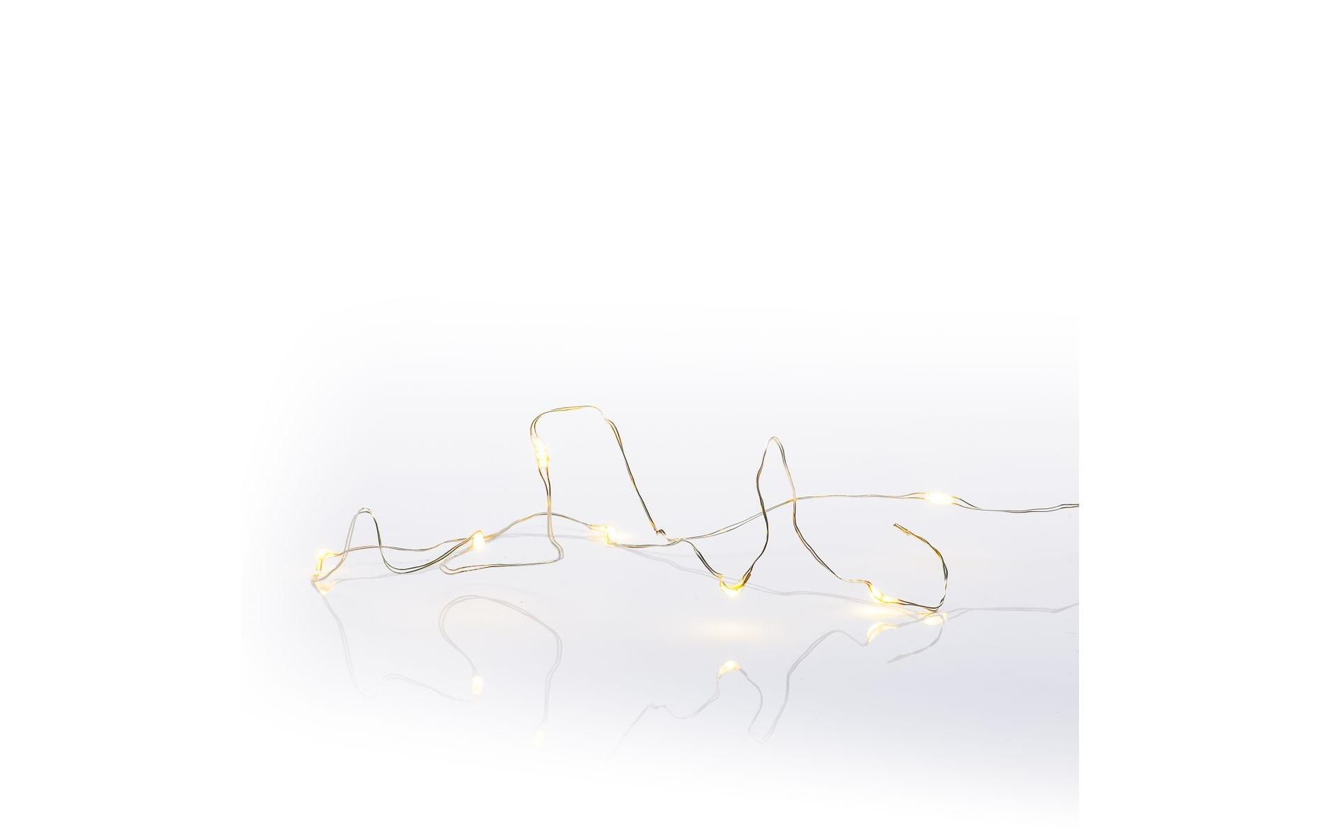 STT LED Lichterkette Angel Hair Light, 2 m, 20 LEDs, Si…