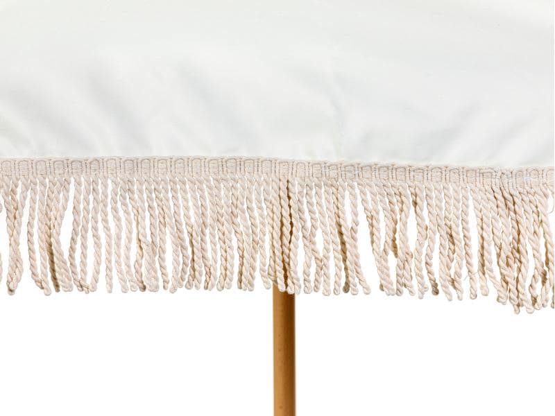 KOOR, Sonnenschirm Boho Off-White, 180 cm