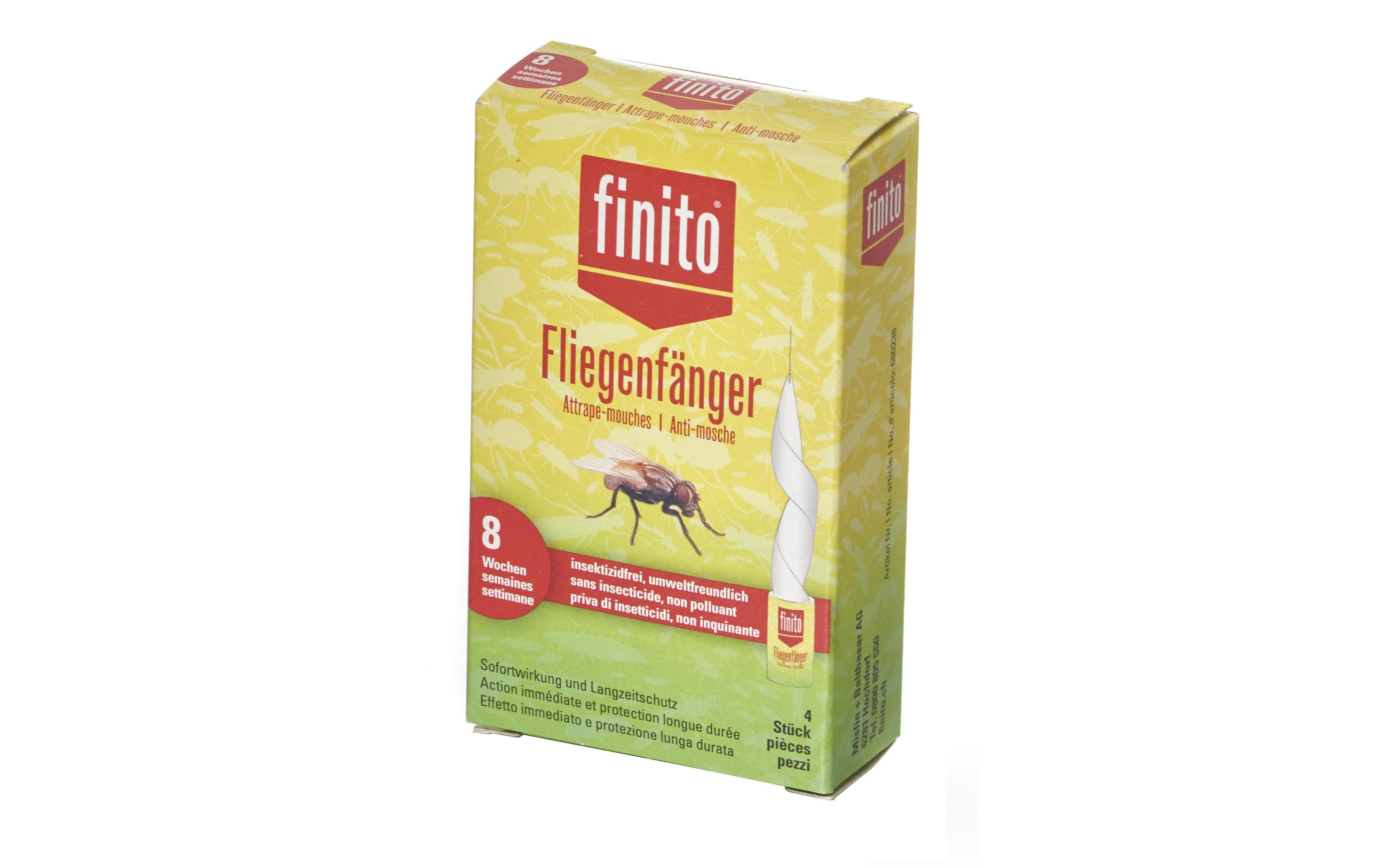finito Insektenfänger für Fliegen 4 Stück