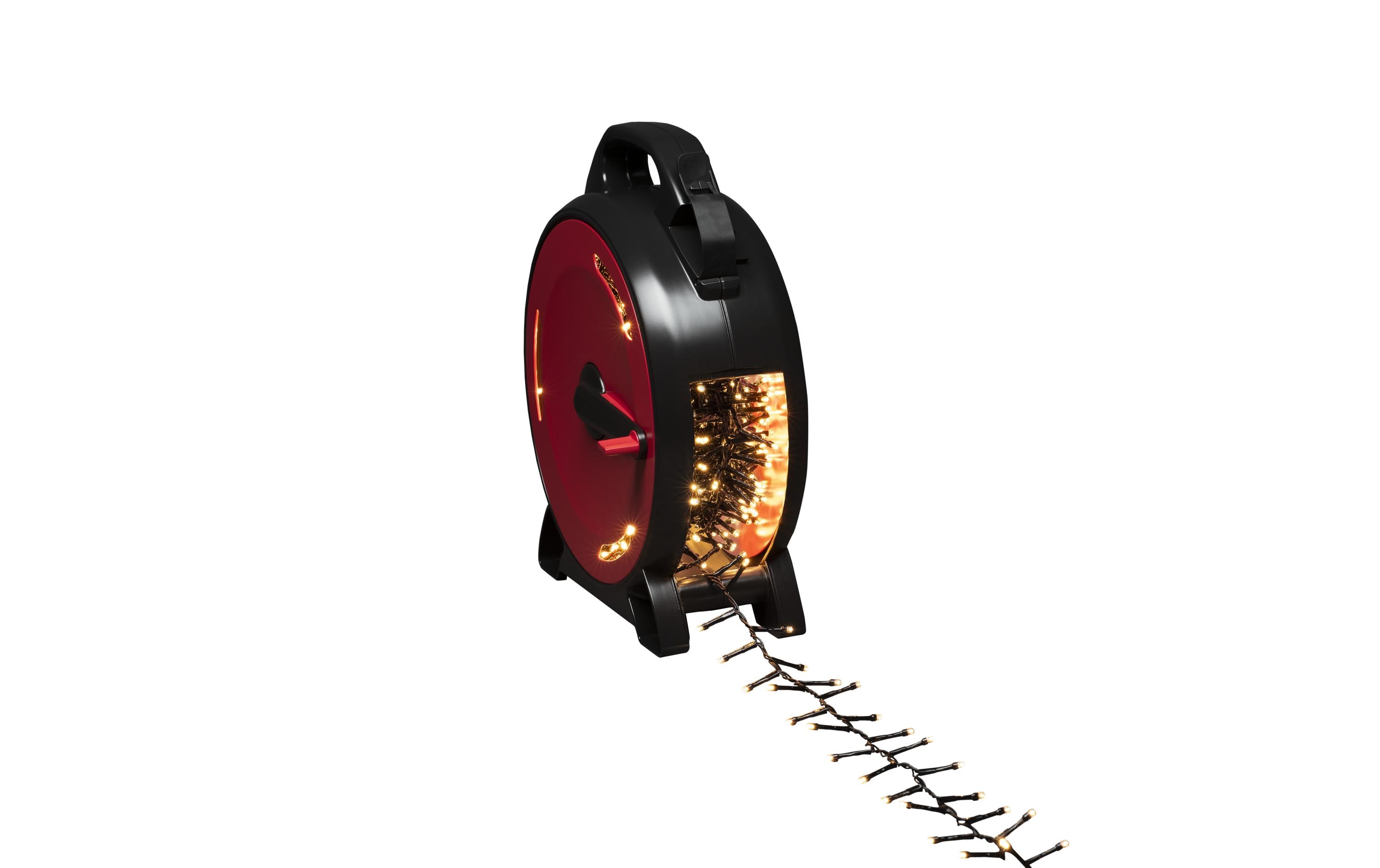 Konstsmide LED-Lichterkette Kabelaufroller, 1200 LED, 26.3 m, Outdoor