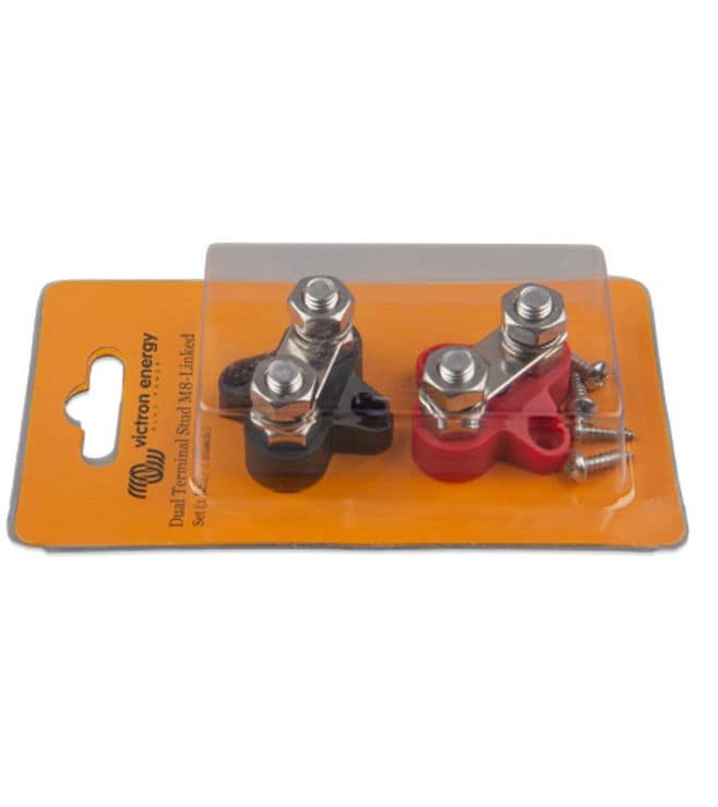 Victron Energy Doppelverteiler M8 rot / sw.