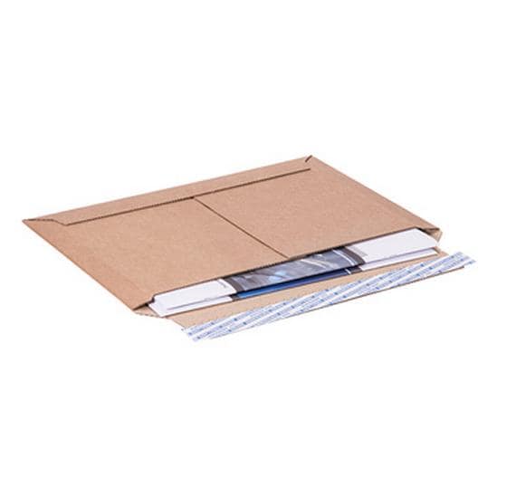 Brieger Versandkarton 35 x 25 cm, Braun – Versandtasche von Brieger