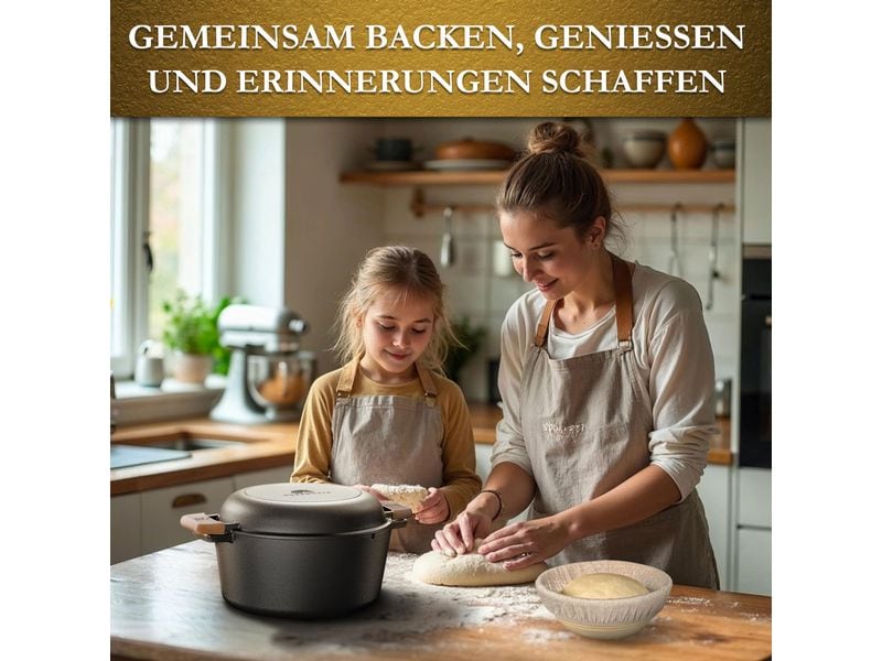 Dutch Oven -Topf 4,8L & pfanne 1,8L