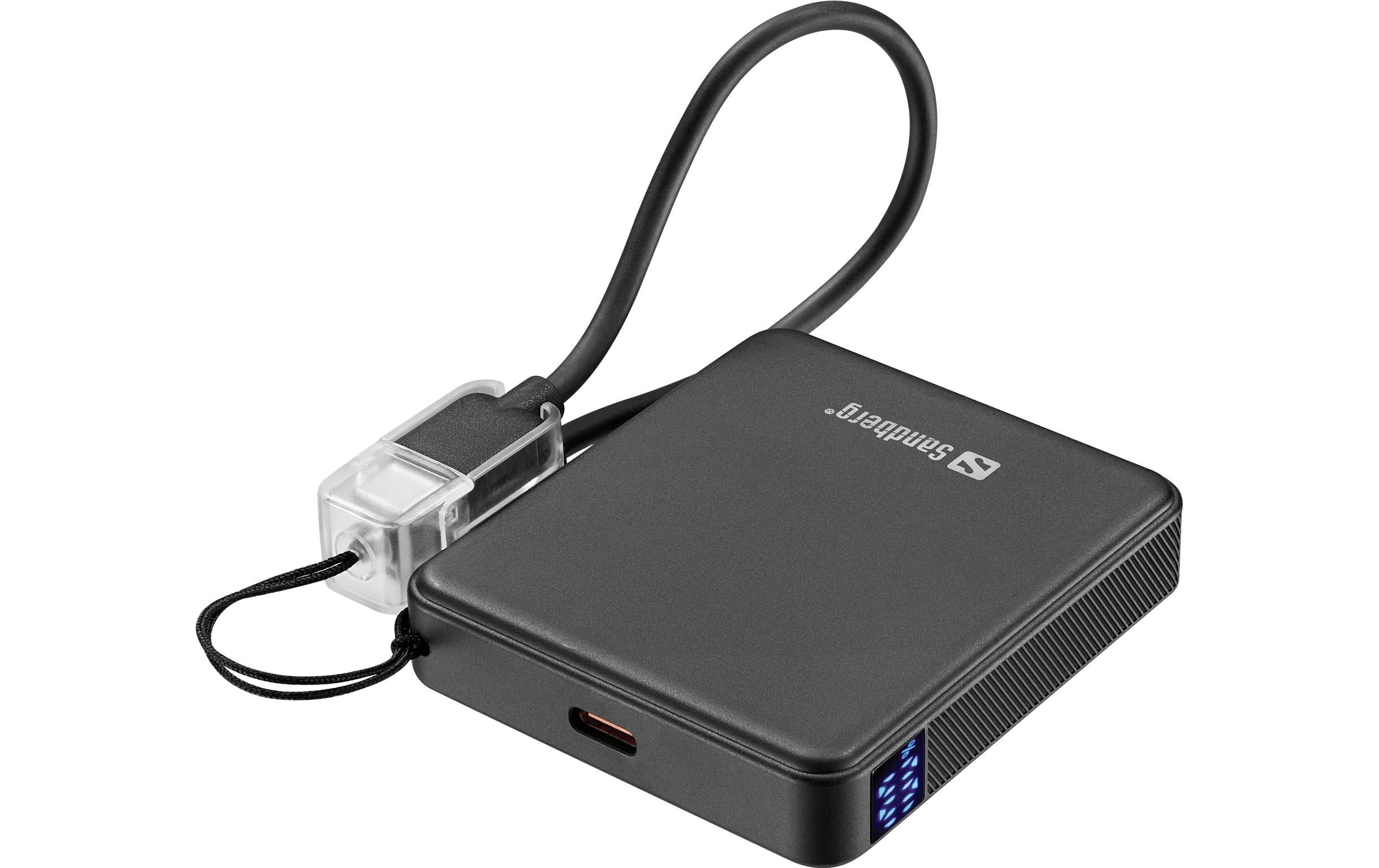 Sandberg Powerbank Nano Schwarz 5000 mAh
