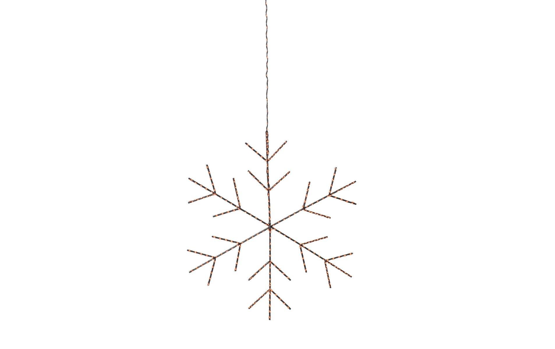 STT LED-Figur Angel Flake 50 cm, Schwarz
