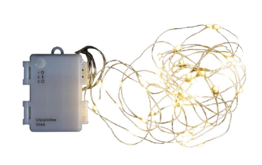 Dameco LED Lichterkette Angel Hair 4 m Outdoor