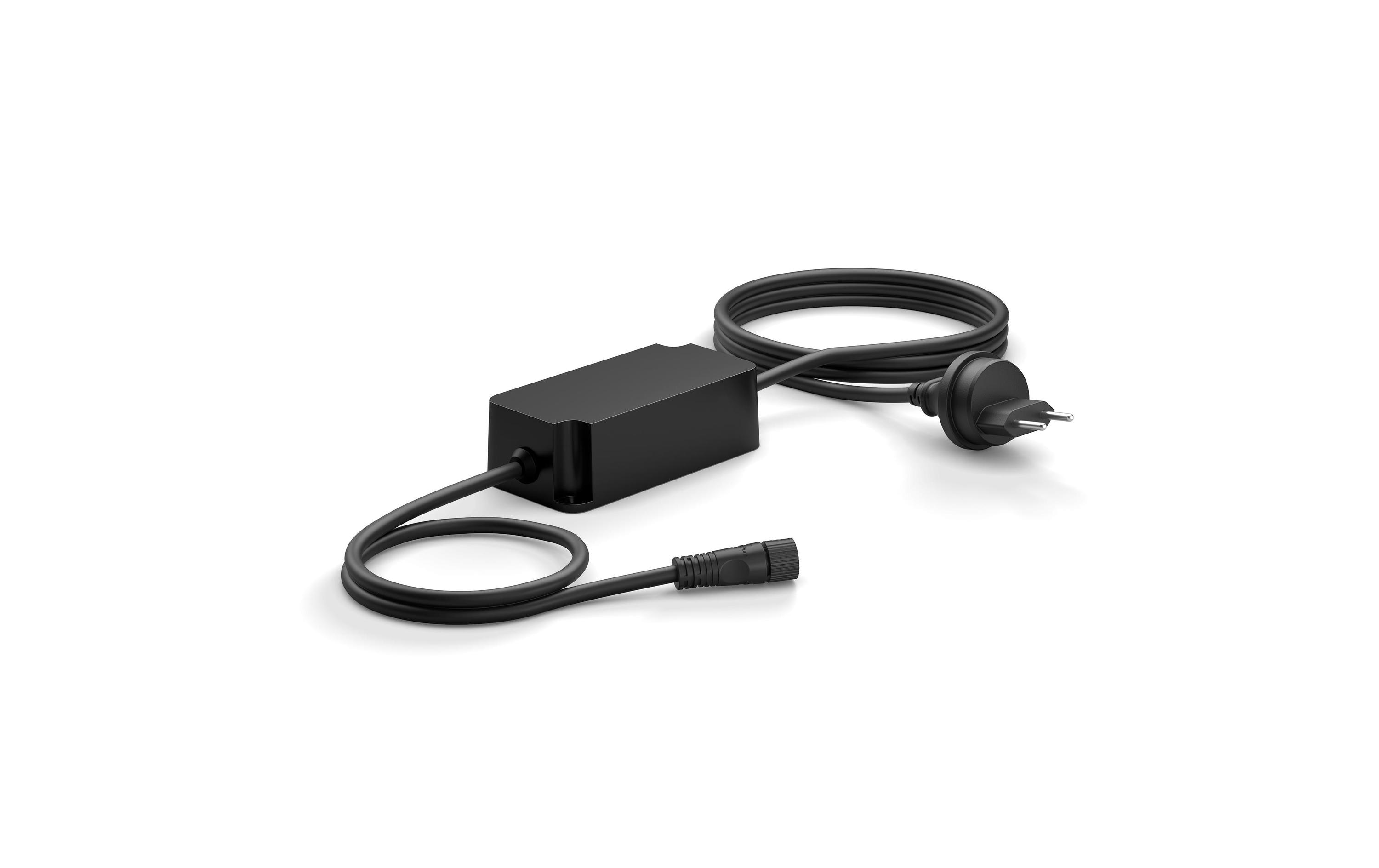 Philips Hue Zubehör Outdoor Netzteil 40W Niedervolt CH zu 24 V – LED-Netzteil von Philips Hue