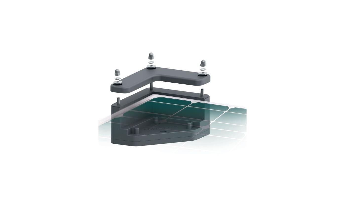 UNITECK Befestigungsecke für Solarmodule 40 mm