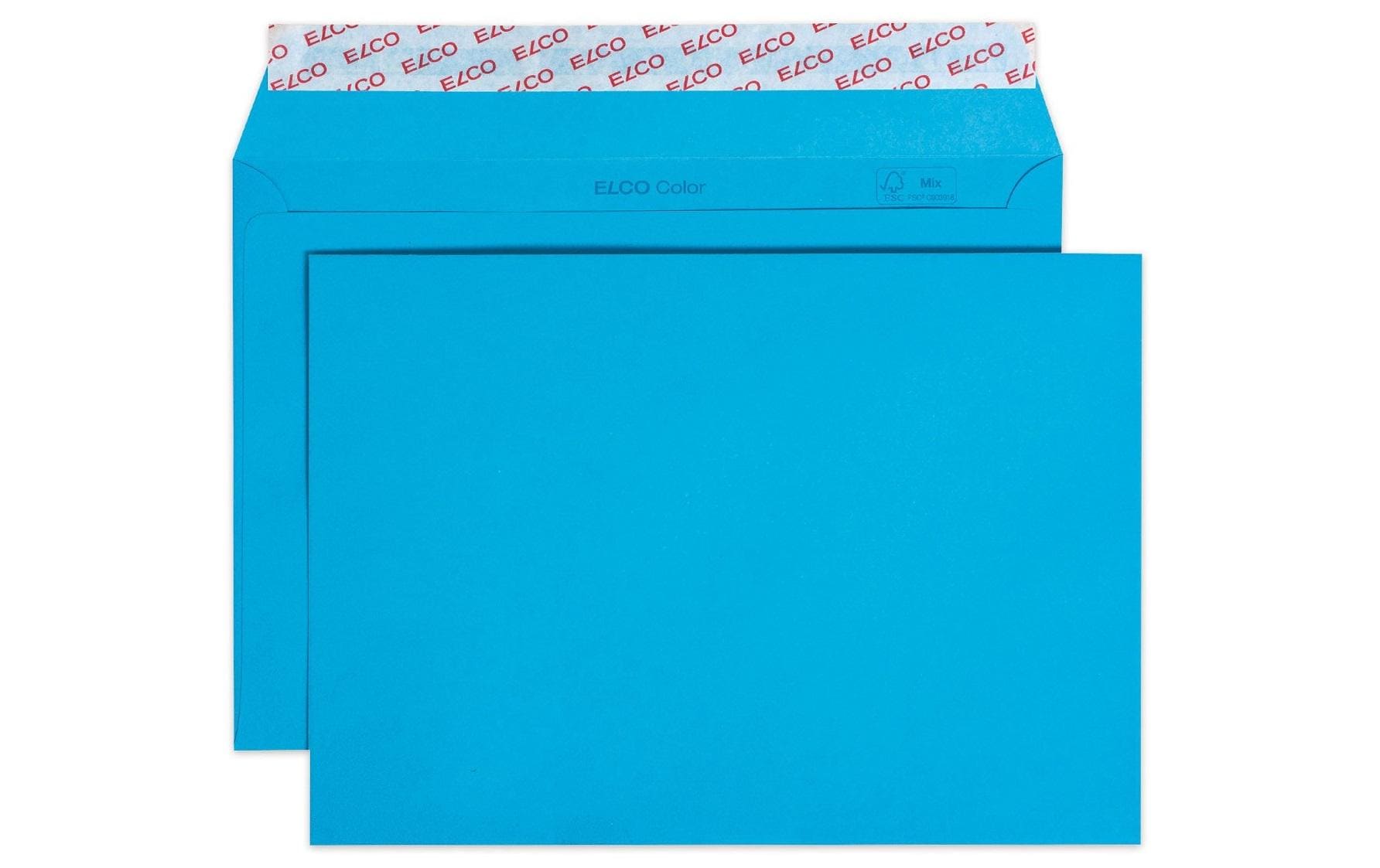 ELCO Couvert Color C5, Keine Fenster, 25 Stück, Blau – Couvert von ELCO