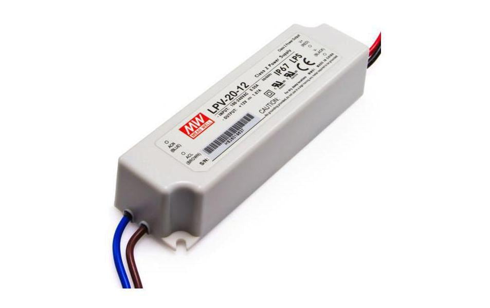 MeanWell LED-Treibernetzgerät  20 W, 12 V – LED-Netzteil von MeanWell