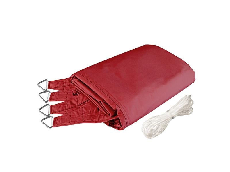 Sonnensegel Dreieck 5m, rot