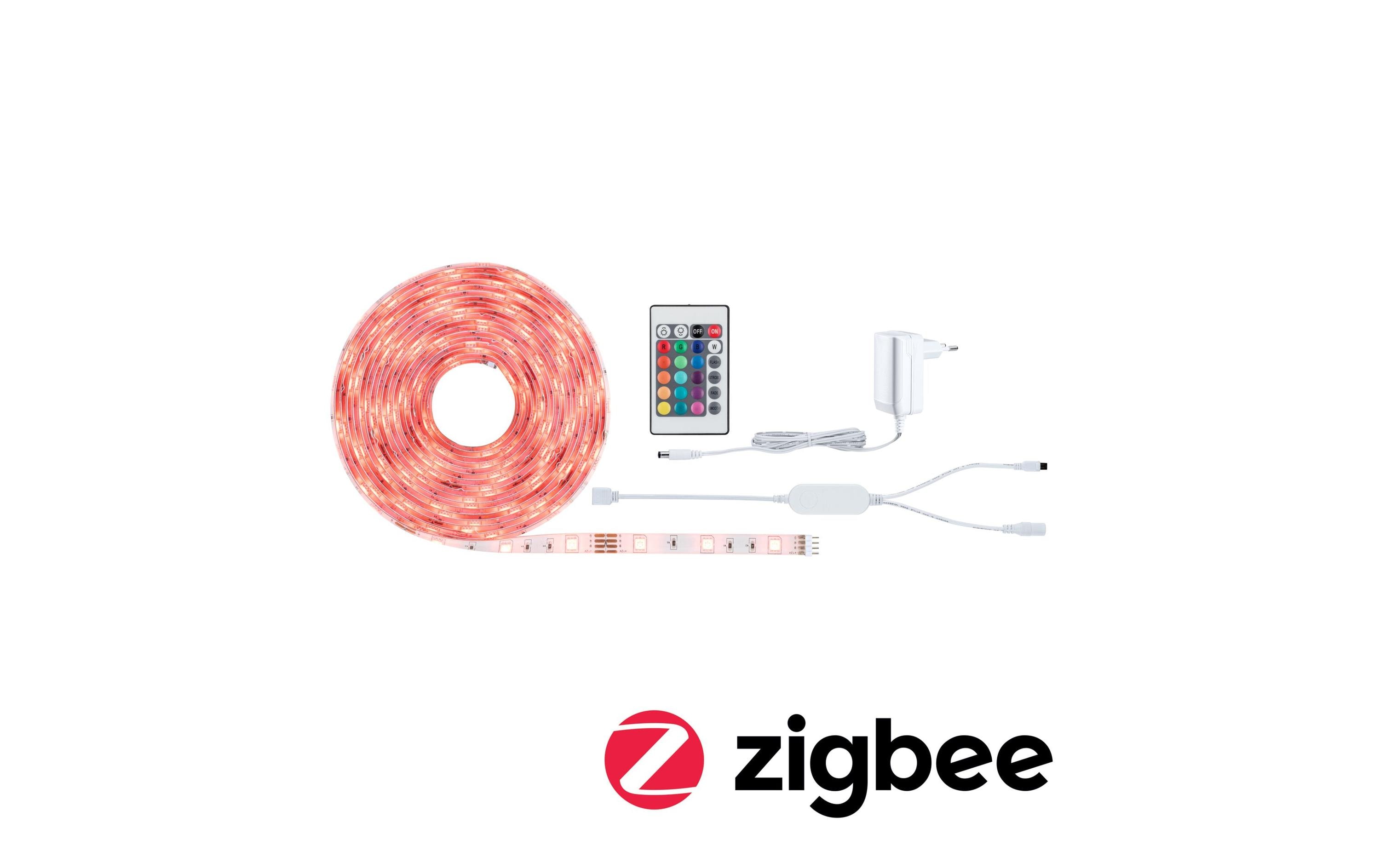 Paulmann SimpLED LED Strip RGB Komplettset – Smarter LED-Streifen RGB mit Netzteil von Paulmann