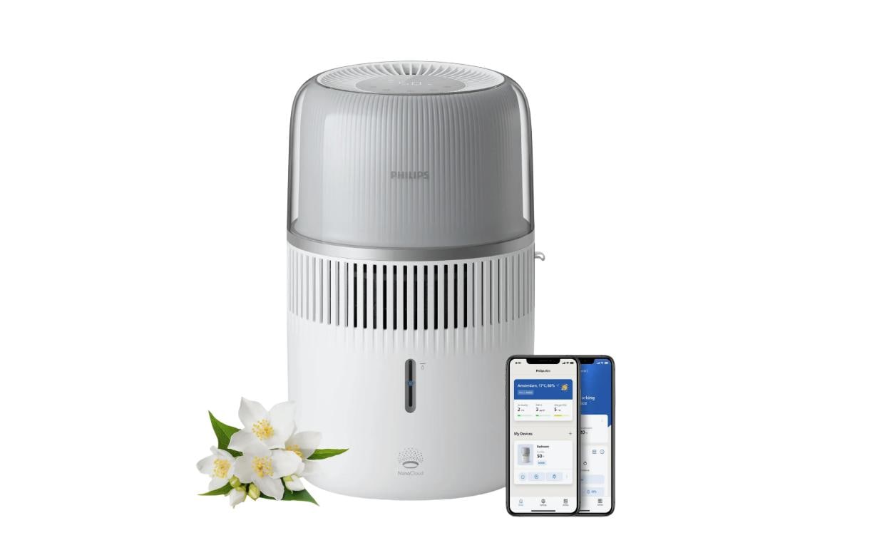 Philips Luftbefeuchter 5000 Series HU5710/00 Grau/Weiss