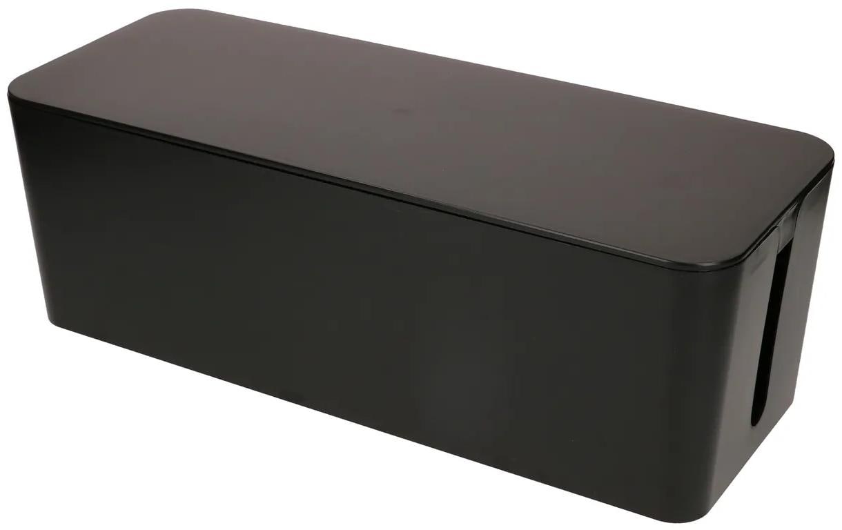Max Hauri Kabelbox gross Schwarz – Kabelbox von Max Hauri