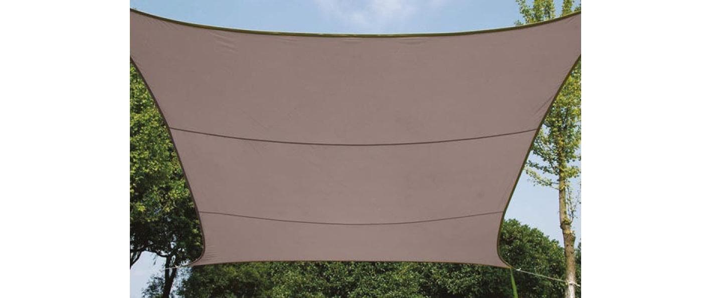 Perel Sonnensegel - Quadrat, 3.6x3.6 m,