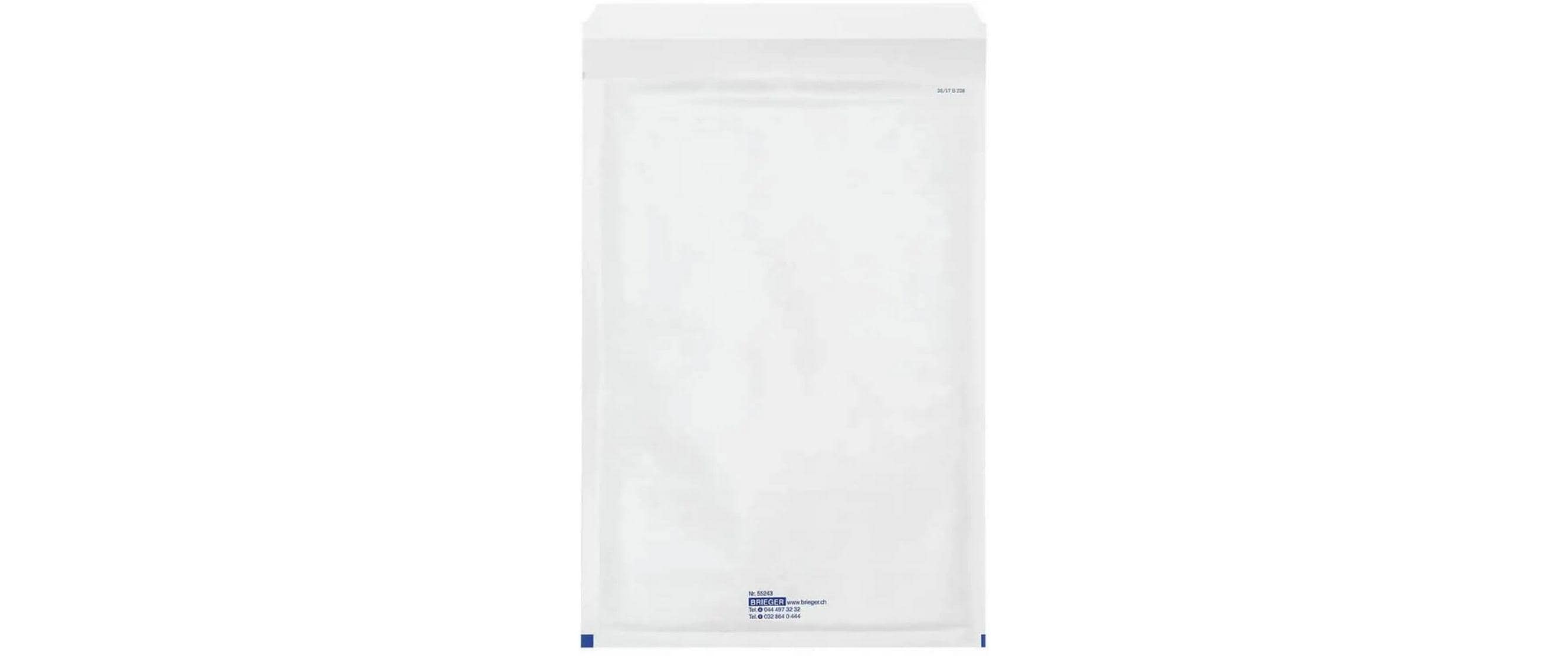 Brieger Luftpolstertasche 210 x 260 mm, Weiss, 1 Stück – Luftpolstertasche von Brieger
