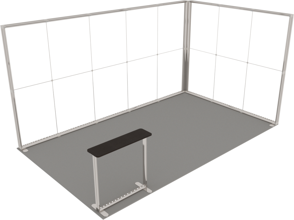 LUMIX Messestand 15 m² Eckstand Messeauftritt Praxisbeispiel