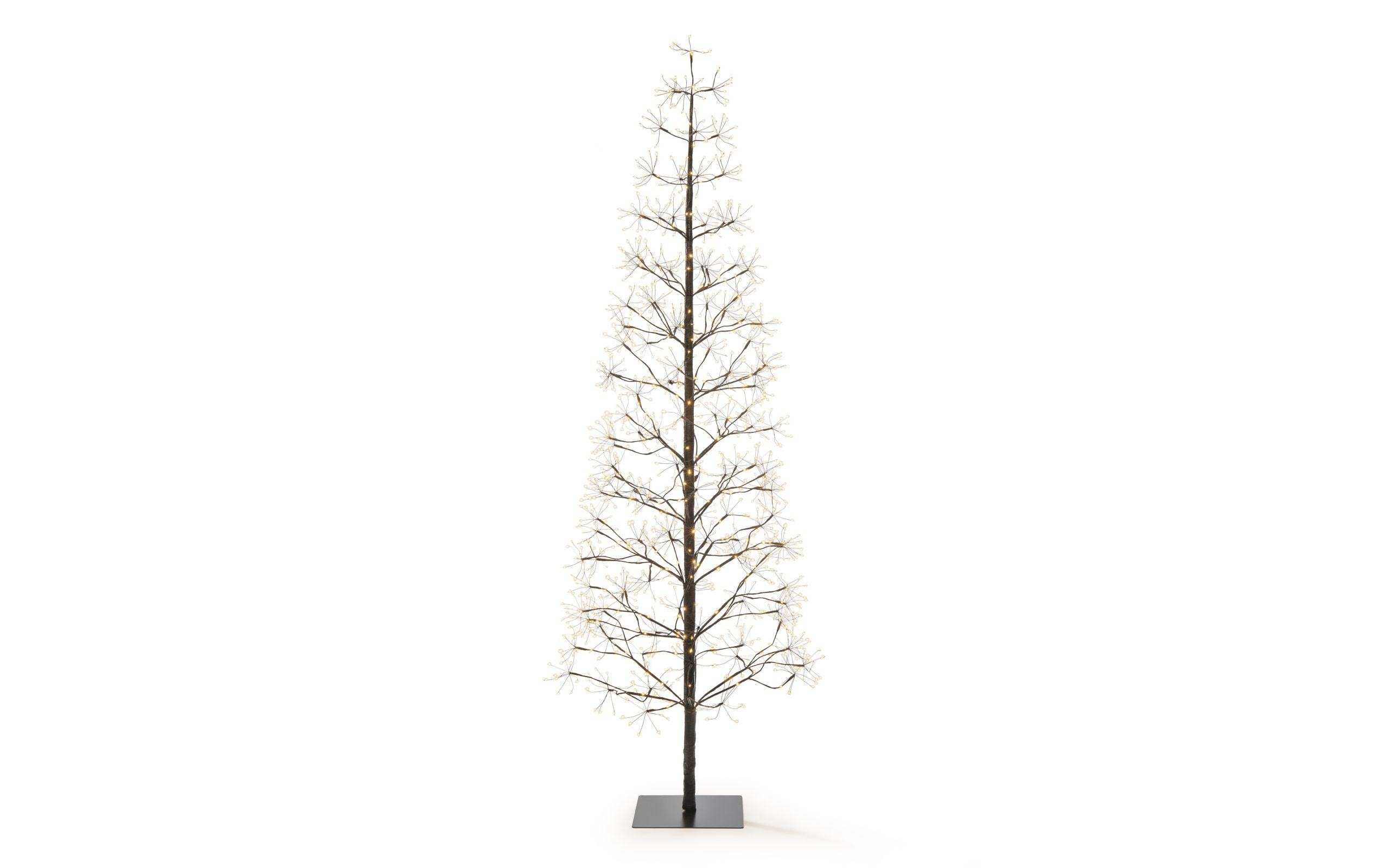 STT Weihnachtsbaum Flower Tree 1.8 m Schwarz – LED-Weihnachtsbaum für aussen von STT