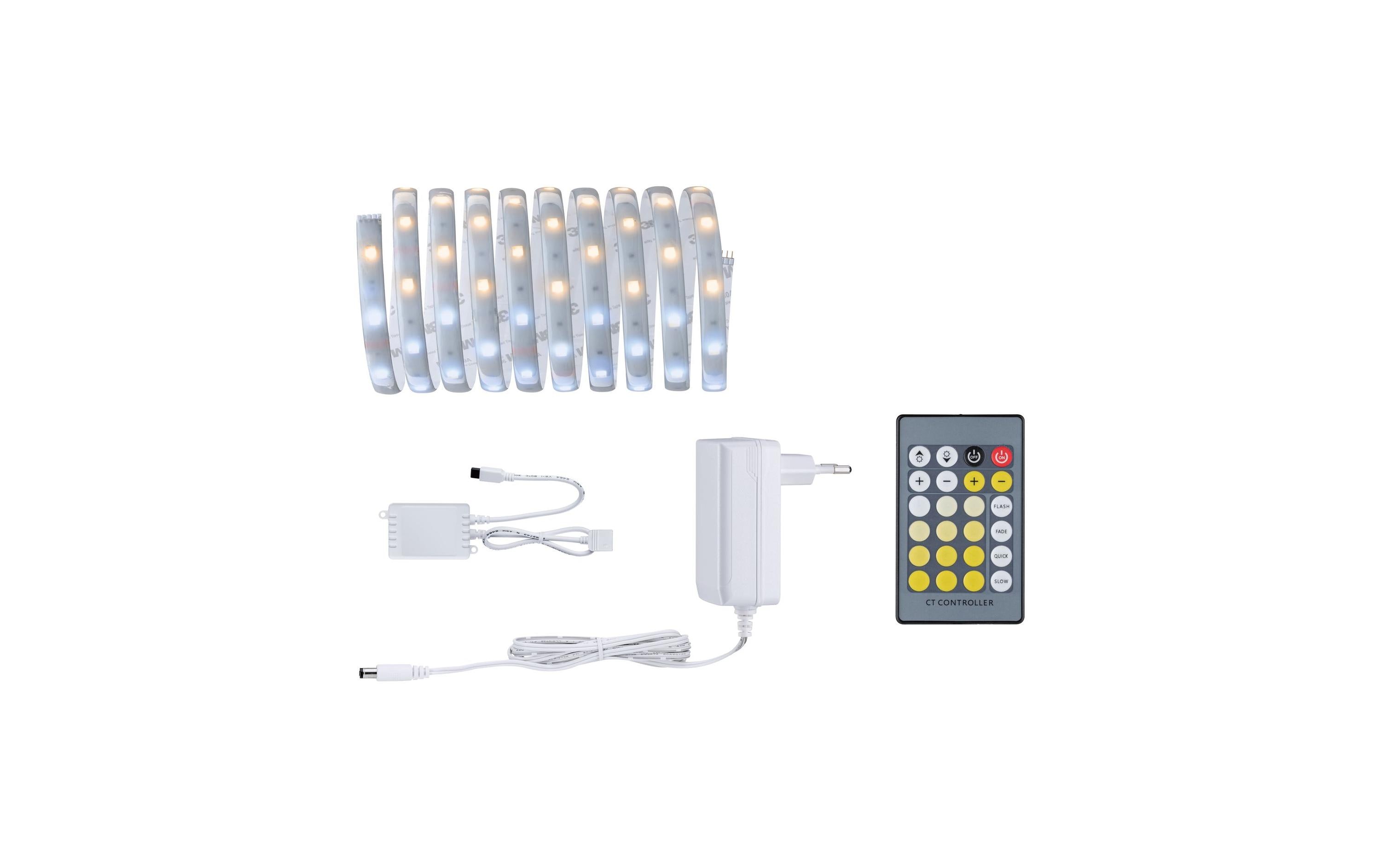 Paulmann LED-Stripe MaxLED 250 Tunable White, 3 m Basisset – LED-Streifen mit Netzteil von Paulmann