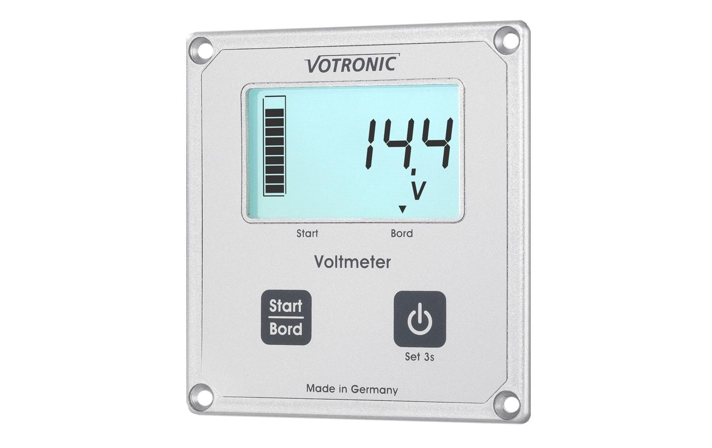 Votronic LCD-Voltmeter S