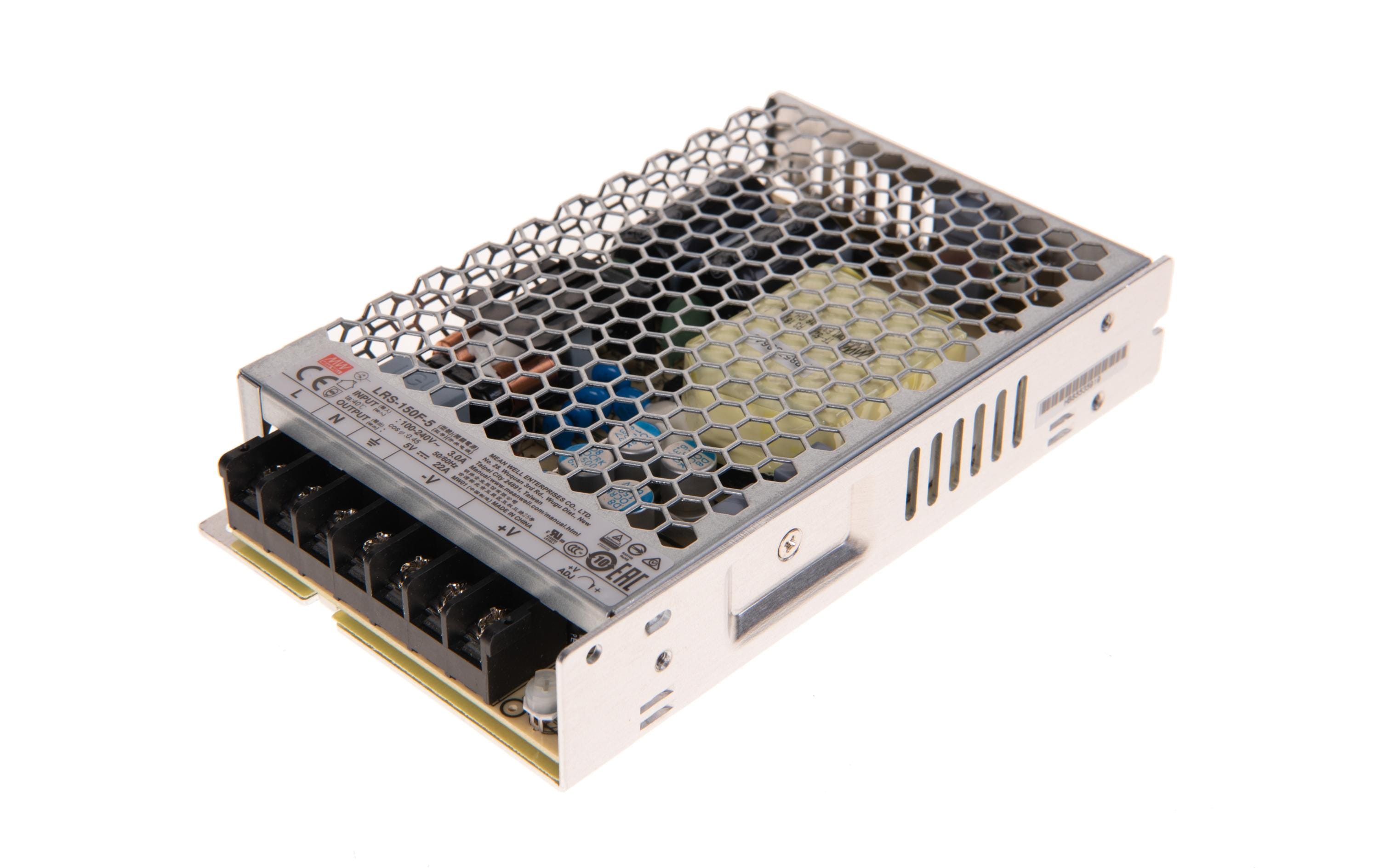 MeanWell Chassisnetzgerät  110 W, 5 V – Einbau-Netzteil von MeanWell