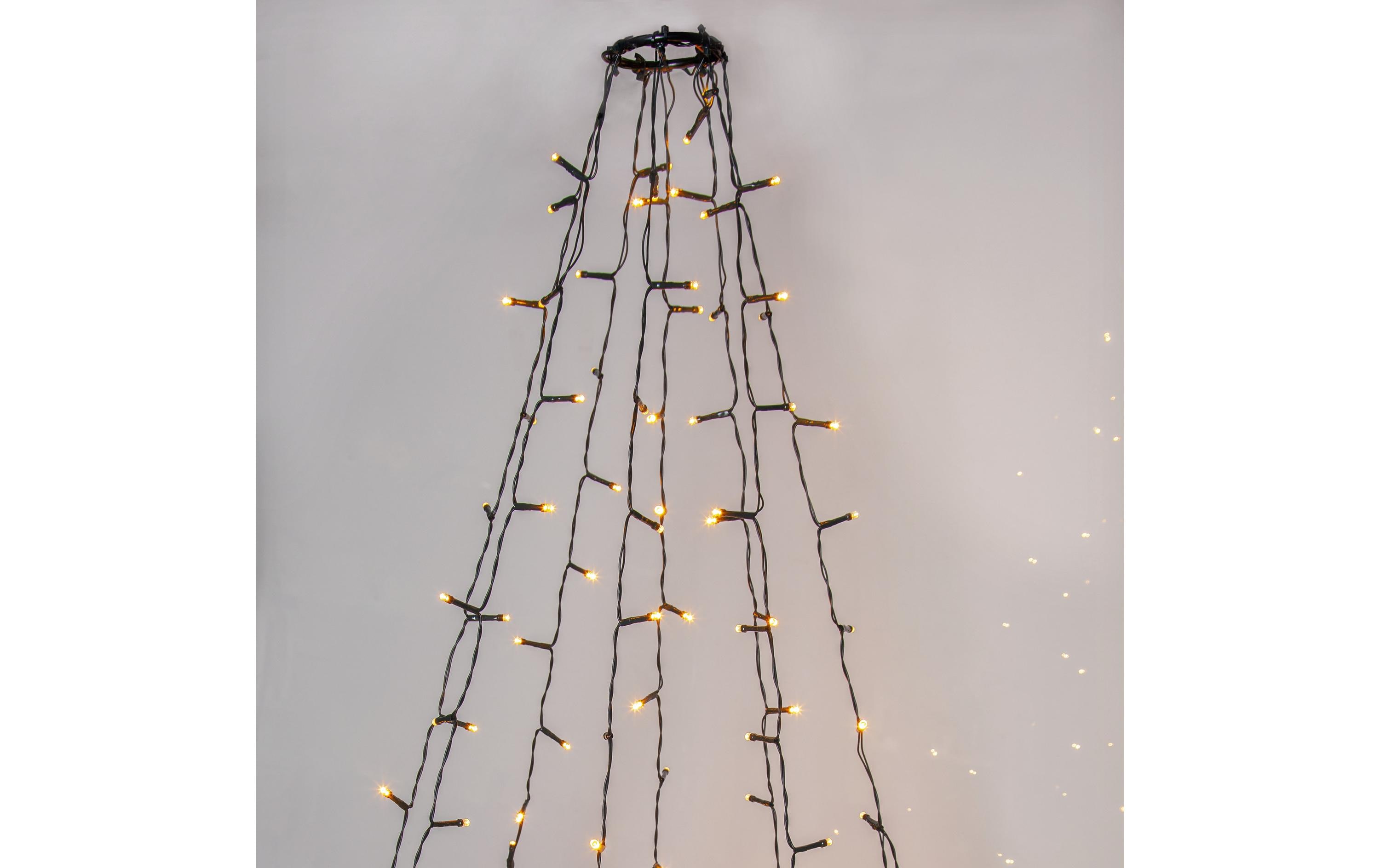Star Trading Christmas Tree Light Shiny IP44, Warmweiss, 360 LED's