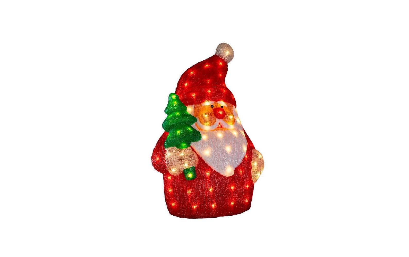 Konstsmide LED Acryl Weihnachtsmann (flach) 58 cm 72 wa…