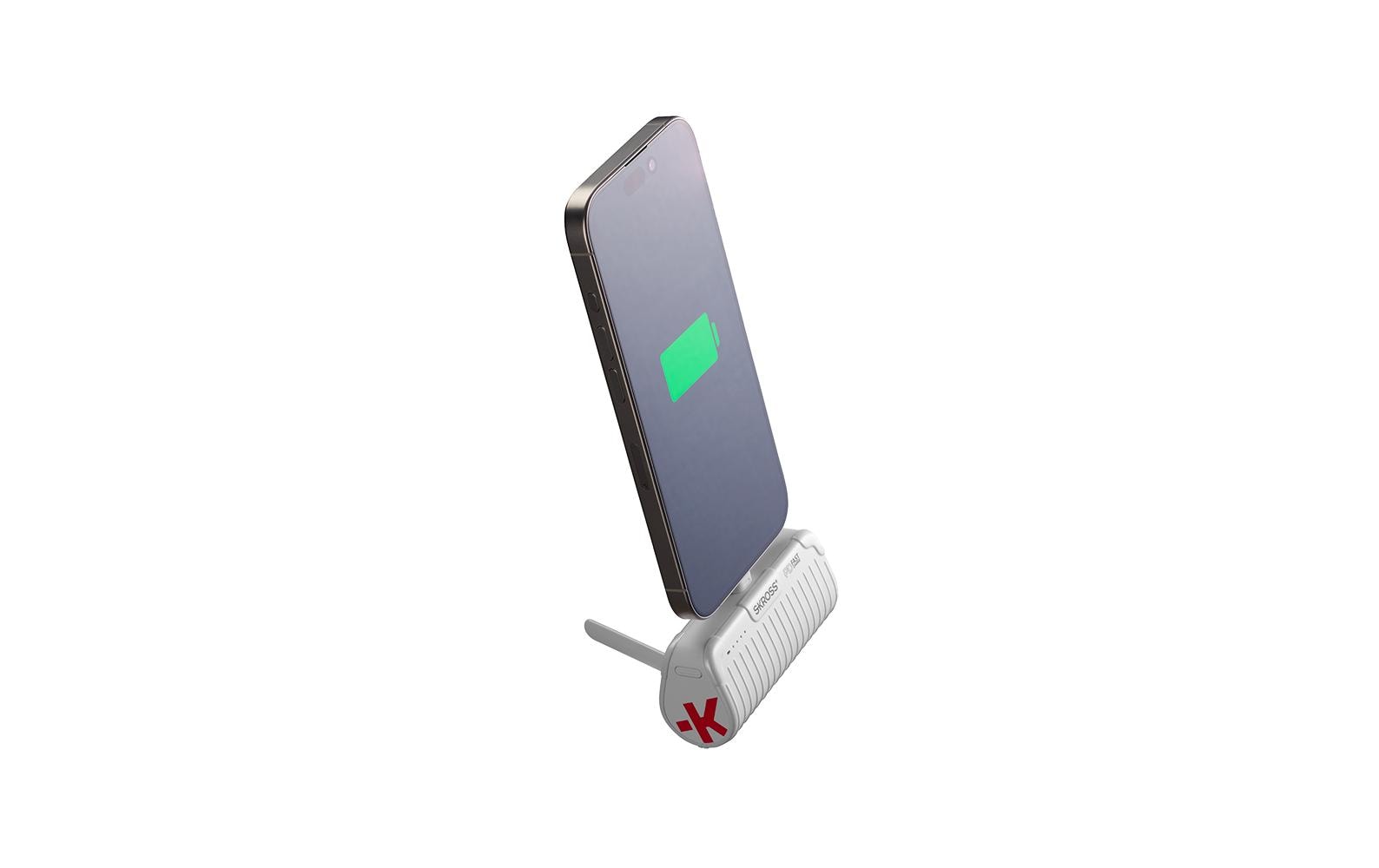 SKROSS Powerbank 5000 mAh, 18.5 Wh – Weiss