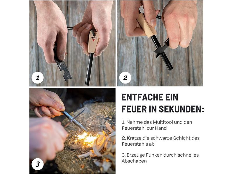 Atacama Feuerstahl Survival Set