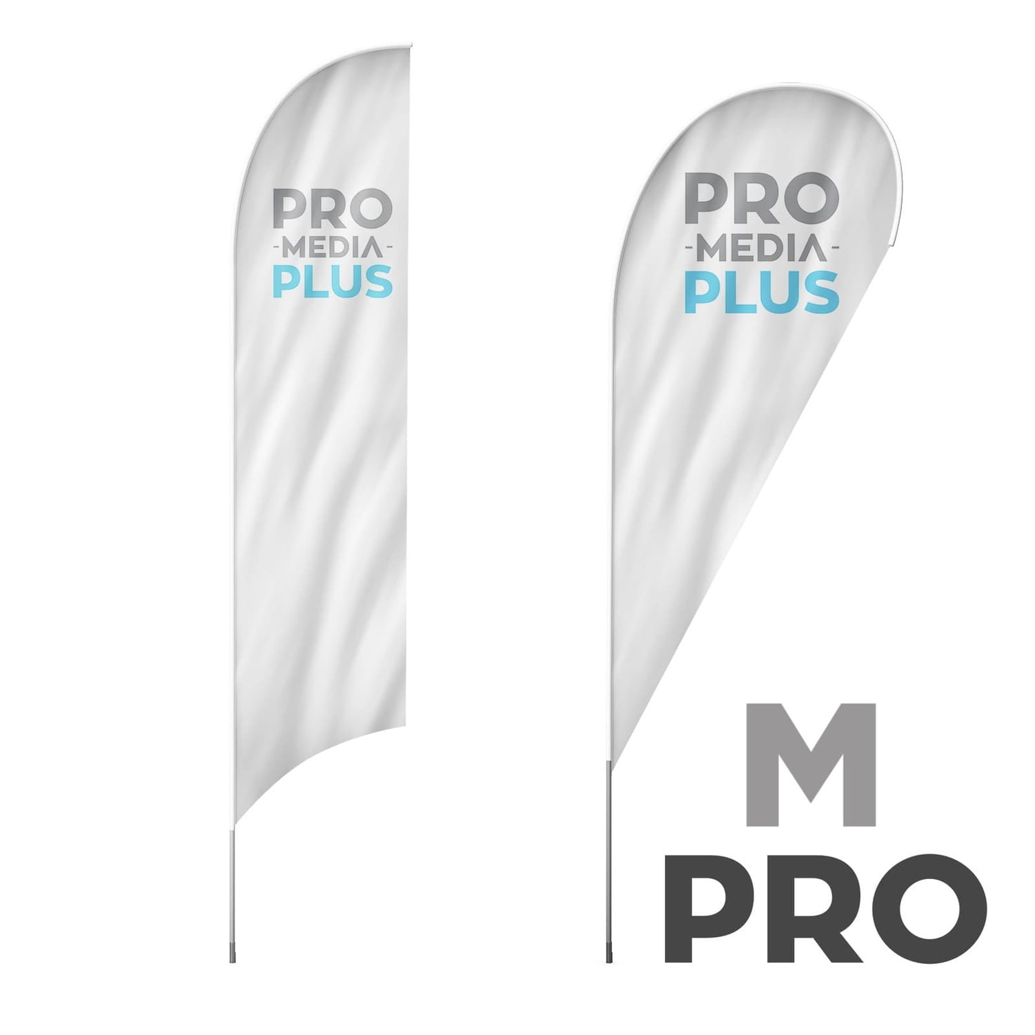 Fahnenmast für Beachflag PRO M - 340 cm