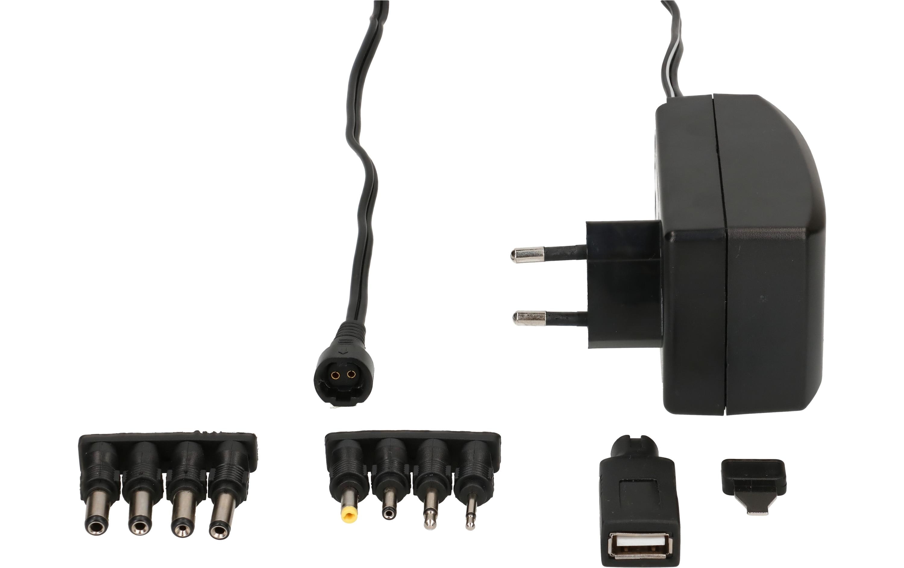 Max Hauri Steckernetzteil Universal 27 W, 3 - 12 V, 2250 mA – Steckernetzteil von Max Hauri