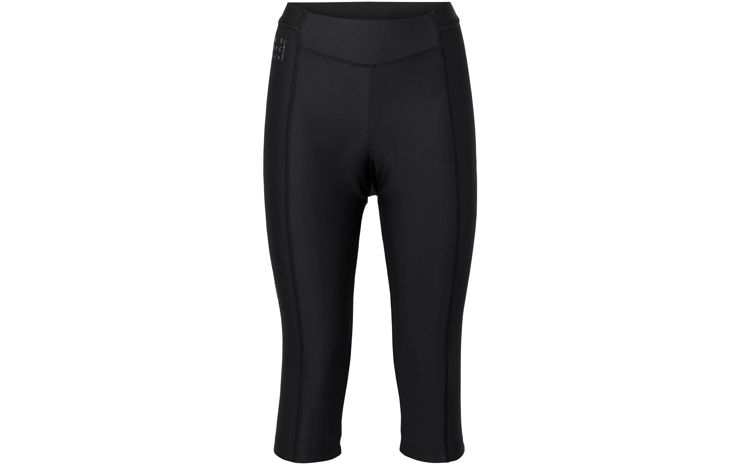 VAUDE Damen Velohose Wo Posta 3/4 Tights Schwarz, Gröss…